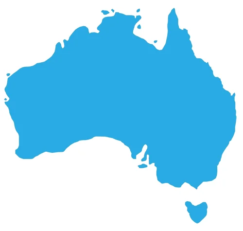 Map of Australia